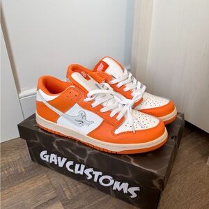 Gavcustoms Orange “Ghost” - Mens Size 9